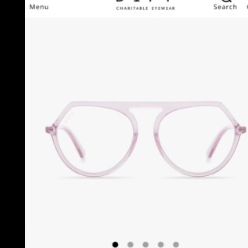 Diff Eyewear Pink Sunglasses